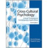 Cross-Cultural Psychology door Eric Shiraev