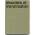 Disorders of Menstruation