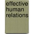 Effective Human Relations