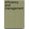 Efficiency and Management door Guy Callender