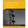 Functions Modeling Change door Deborah Hughes-Hallett