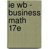 Ie Wb - Business Math 17E by Vilh. Hansen