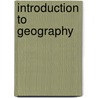 Introduction To Geography door Judith Getis
