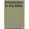 Introduction to the Bible door William Angor Anderson