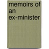 Memoirs of an Ex-Minister door James Howard Harris Malmesbury