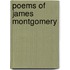 Poems Of James Montgomery