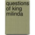 Questions of King Milinda