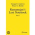Ramanujan's Lost Not