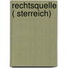 Rechtsquelle ( Sterreich) door Quelle Wikipedia