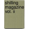 Shilling Magazine Vol. Ii door Douglas Jerrold's