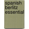 Spanish Berlitz Essential door Berlitz Publishing