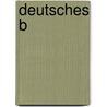 Deutsches B door Fachschaft Bühne Reichstheaterkammer