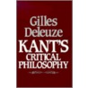 Kant's Critical Philosophy door Gilles Deleuze