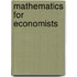 Mathematics For Economists