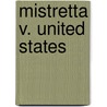 Mistretta V. United States door Ronald Cohn