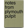 Notes from Plymouth Pulpit by Augusta Moore