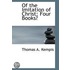 Of the Imitation of Christ