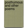Posthumous And Other Poems door Charlotte Elizabeth