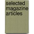 Selected Magazine Articles