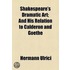 Shakespeare's Dramatic Art