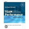 Team Performance Inventory door Wayne T. Davis