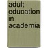 Adult Education In Academia