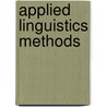 Applied Linguistics Methods by Theresa M. Lillis