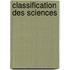 Classification Des Sciences