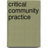 Critical Community Practice door Sarah Banks