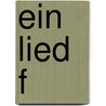 Ein Lied f by Jodi Picoult