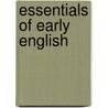 Essentials Of Early English door Jeremy Smith
