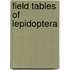 Field Tables of Lepidoptera