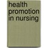 Health Promotion in Nursing
