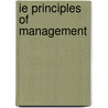 Ie Principles of Management door Dyck