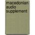 Macedonian Audio Supplement