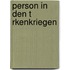 Person in Den T Rkenkriegen