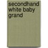 Secondhand White Baby Grand