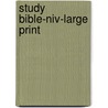 Study Bible-niv-large Print door Zondervan Publishing