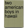 Two American Boys In Hawaii door George Waldo Browne