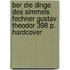 Ber Die Dinge Des Simmels Fechner Gustav Theodor 398 p. Hardcover