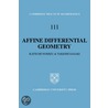 Affine Differential Geometry door Sasaki Takeshi