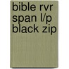 Bible Rvr Span L/P Black Zip door Bible