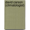 David Carson (Climatologist) door Adam Cornelius Bert