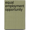 Equal Employment Opportunity by United States General Accounting Office