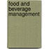 Food and Beverage Management