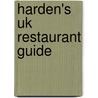 Harden's Uk Restaurant Guide door Peter Harden