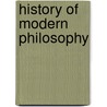 History Of Modern Philosophy by Noah Porter