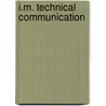 I.M. Technical Communication door Anderson