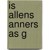 Is allens anners as g door Reimer Bull