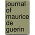 Journal Of Maurice De Guerin